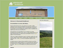 Tablet Screenshot of plasnewyddbunkhouse.co.uk